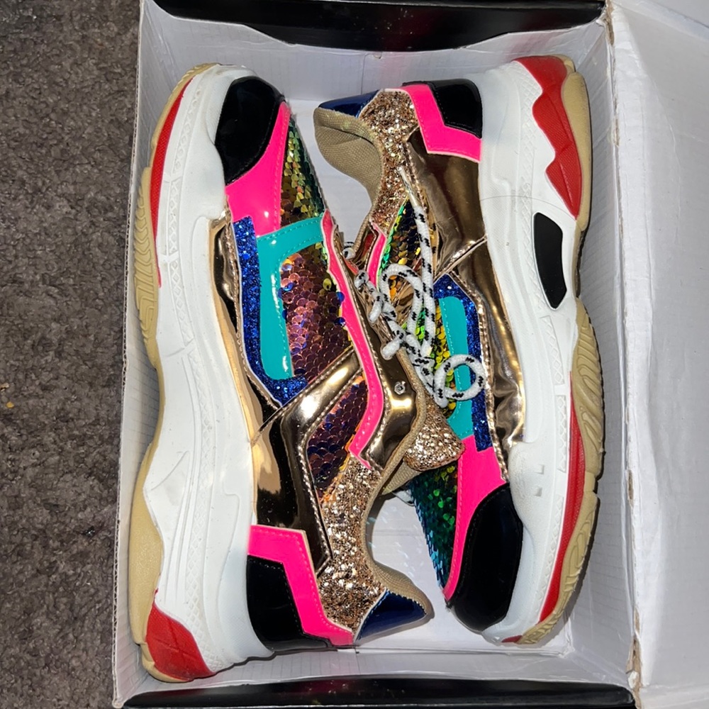 Multicolor FashionNova Sneakers